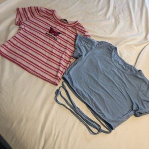 2 Shein tops size Meduim